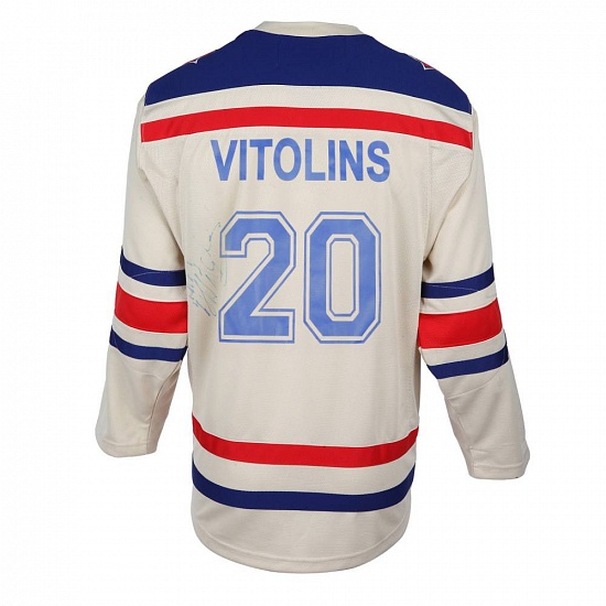 Vitolins (20) autographed away jersey 16/17
