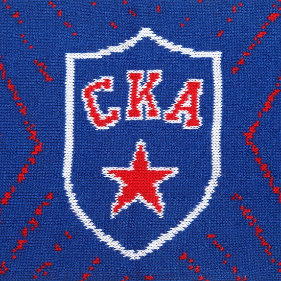 SKA knitted double sided scarf