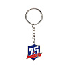 SKA metal keychain "75 years"