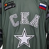 SKA Army game worn jersey with autograph. D. Khafizullin, №3