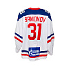 SKA original pre-season away jersey 22/23 with autograph. A. Samonov (31)
