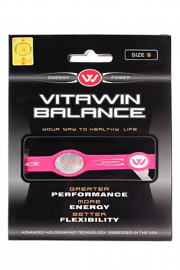 Силиконовый браслет Vitawin Balance
