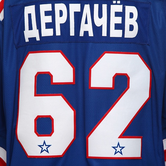 Свитер игровой домашний "СКА- НЕВА" Дергачев (62)