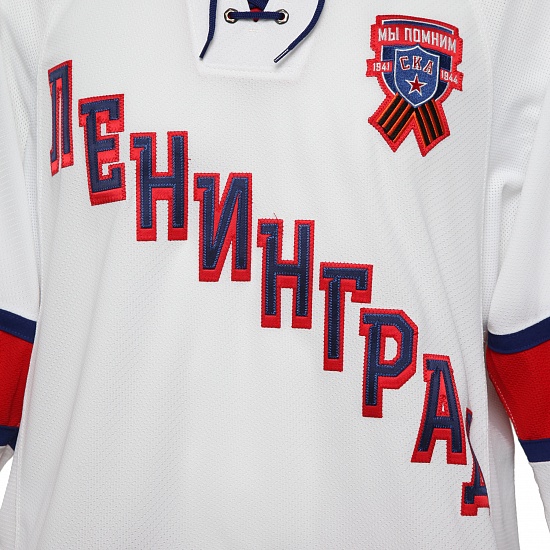 Оригинальный хоккейный свитер Reebok СКА "Ленинград" (гостевой)