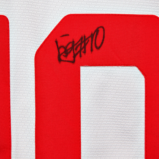 SKA original pre-season away jersey 22/23 with autograph. Z. Bardakov (10)