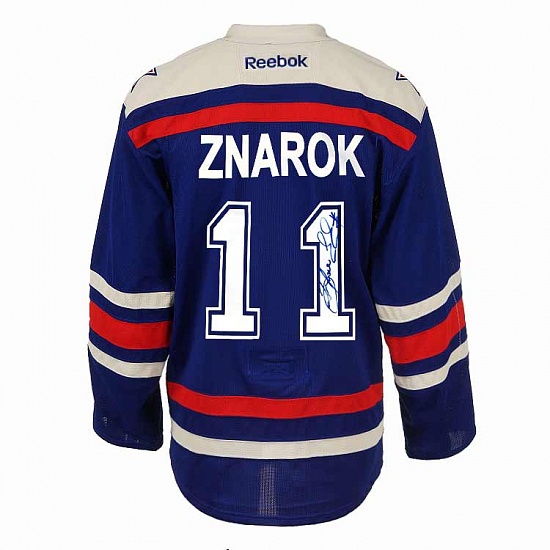 Znarok (11) autographed home jersey 16/17