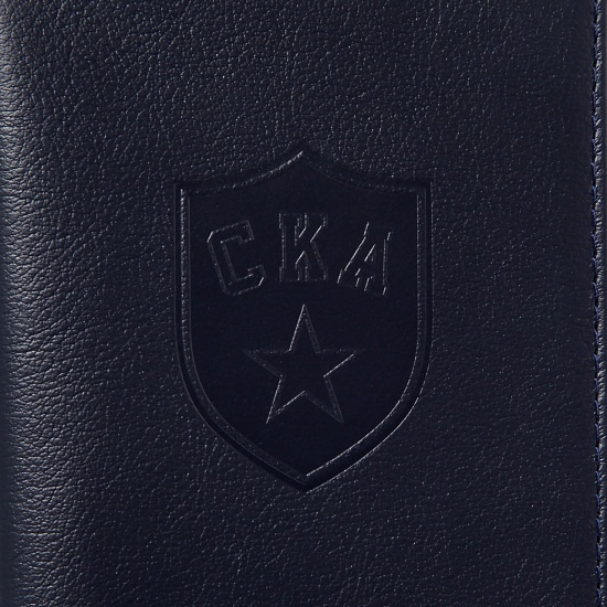 Обложка на автодокументы СКА с кожаными карманами