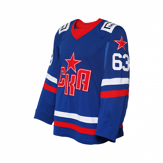 SKA original pre-season game home jersey 22/23 G. Solyannikov (63)