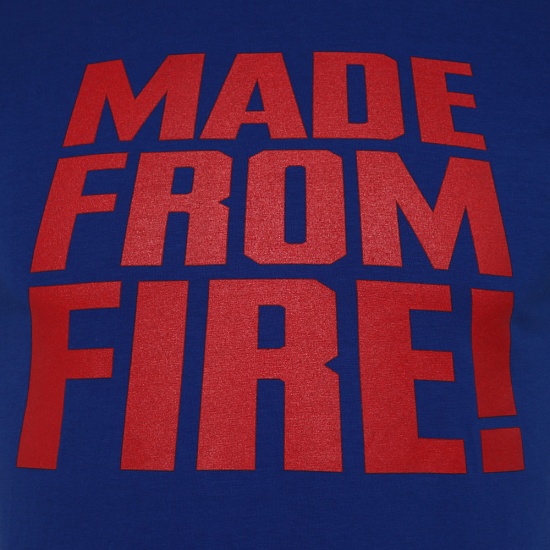 SKA men's t-shirt Made from fire