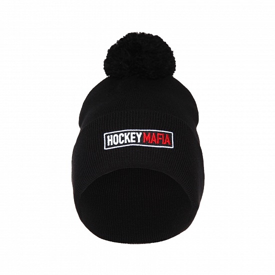 Men's Pompom Hat "Hockey Mafia"