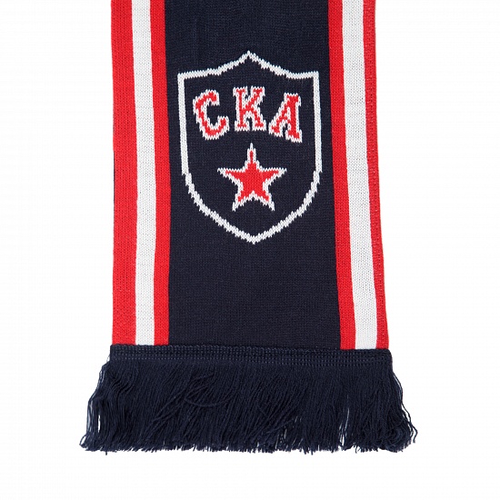 SKA knitted double sided scarf