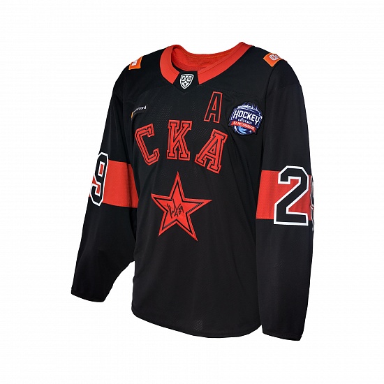 Game worn jersey “Russian classic 2019” with autograph. I. Kablukov, №29