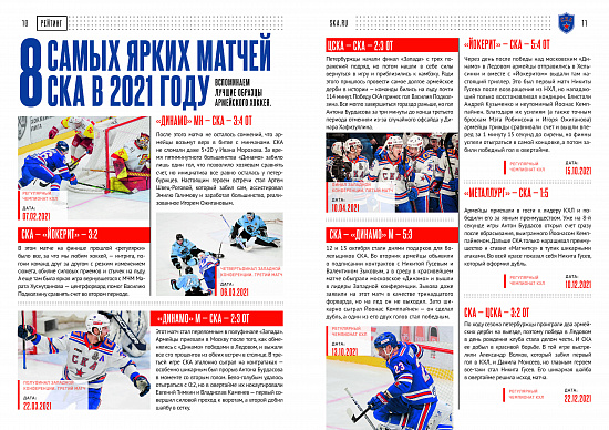 Program for the matches 01/11/22 with "Ak Bars" and 01/13/21 with "Sochi" season 21/23