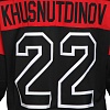SKA game worn black jersey "Thanks to doctors" 20/21 M. Khusnutdinov, №22