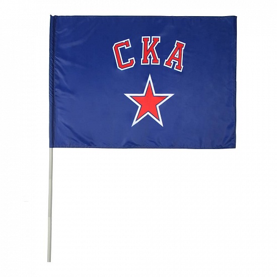 Флаг СКА 70х105 см (синий)