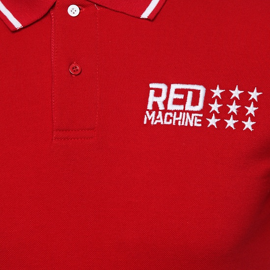Men's polo "Red Machine"