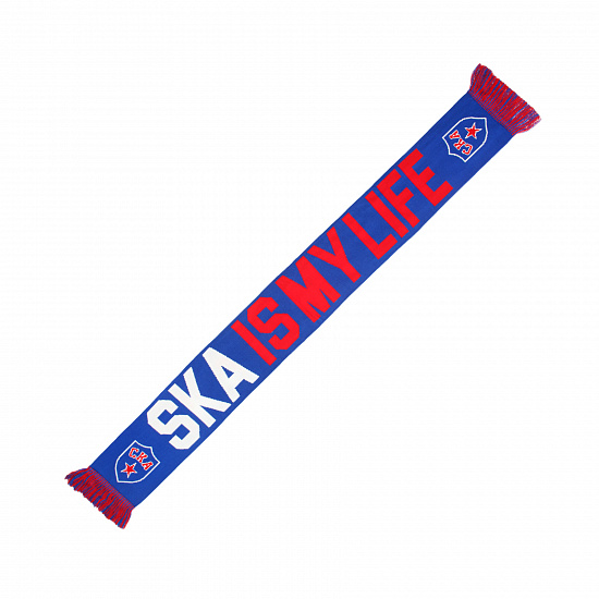 Трикотажный двухсторонний шарф "SKA IS MY LIFE"