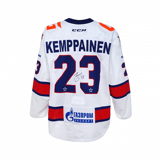 Original away jersey "Leningrad" with autograph Kemppainen (23) season 20/21