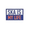 Значок металлический СКА «SKA is my life»