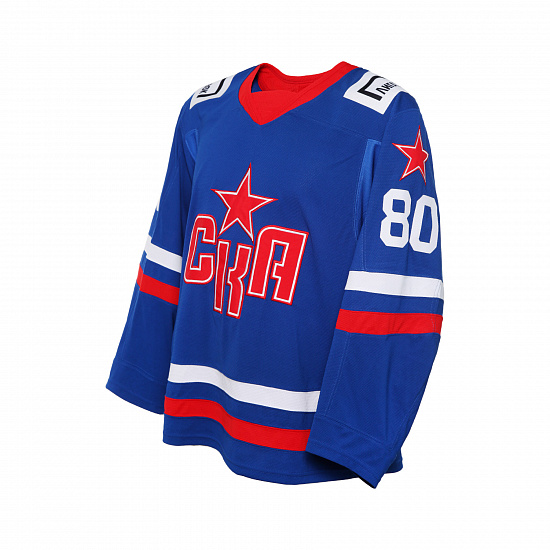 SKA original pre-season game home jersey 22/23 G. Gryaznov (80)