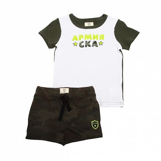 Детский комплект СКА: футболка и шорты