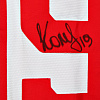 SKA original pre-season away jersey 22/23 with autograph. N. Komarov (19)