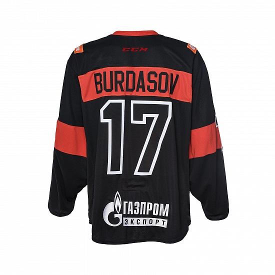 Game worn jersey “Russian classic 2019” with autograph. A. Burdasov, №17