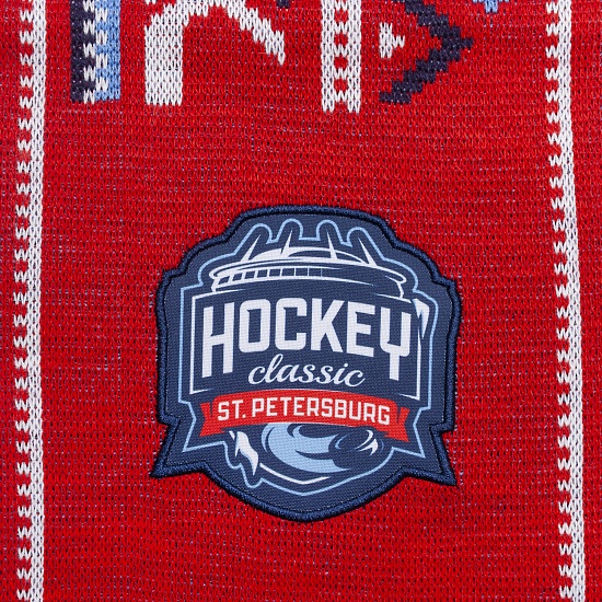 Double-sided scarf "Hockey. Classic. Petersburg"
