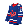 SKA original pre-season game home jersey 22/23 with autograph. M. Vorobyov (42)