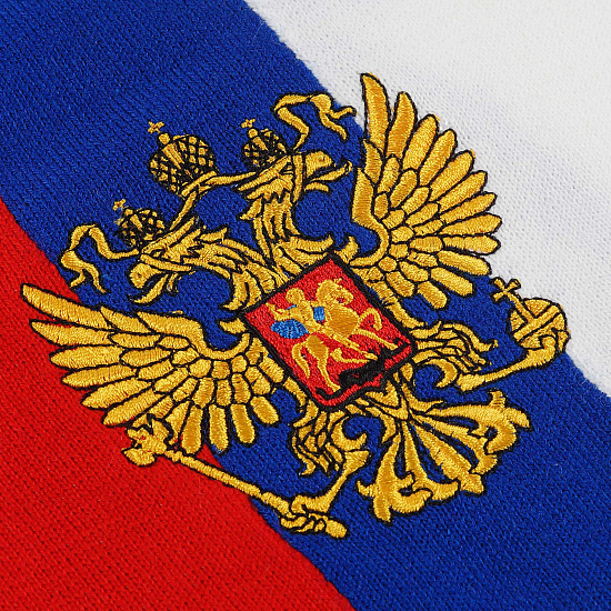 Russia knitted scarf