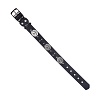 SKA leather dog-collar with spikes (42-59 cm)
