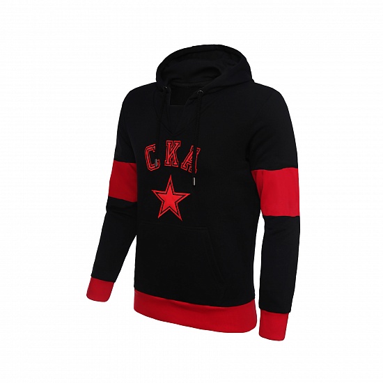 SKA Black Line men's hoodie