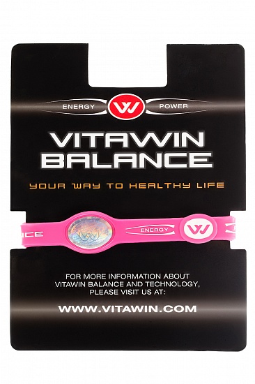 Силиконовый браслет Vitawin Balance