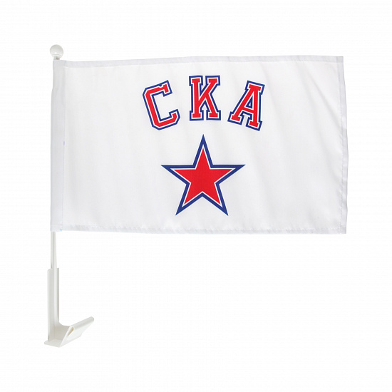 SKA car flag with mount (25х40 cm)