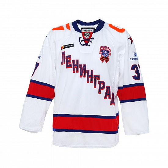 Original away jersey "Leningrad" with autograph Timkin (37) season 20/21